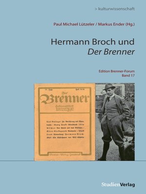 cover image of Hermann Broch und Der Brenner